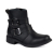 Buty motocyklowe damskie kowbojki OZONE INEZ LADY BLACK